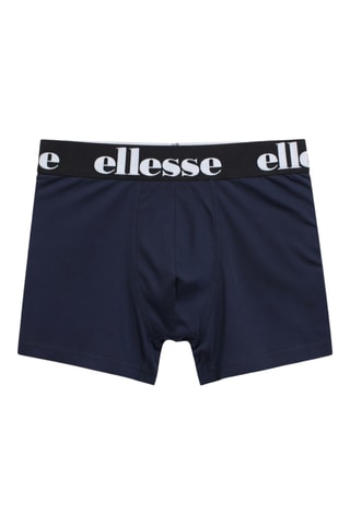 3 bóxers Ellesse - Azul marino, gris y blanco