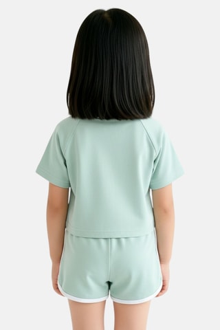 Camiseta y short - Verde
