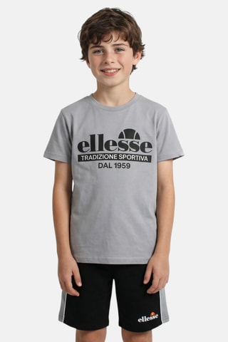 2 camisetas y short - Gris oscuro