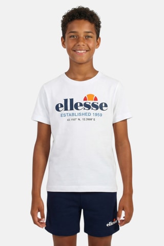 2 camisetas y short - Blanco y azul