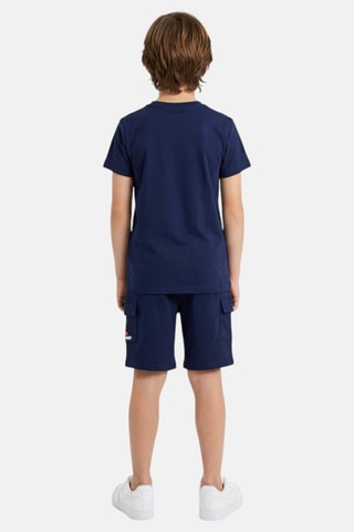 Camiseta y short - Azul marino