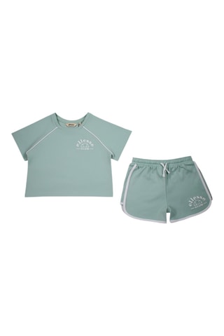 Camiseta y short - Verde