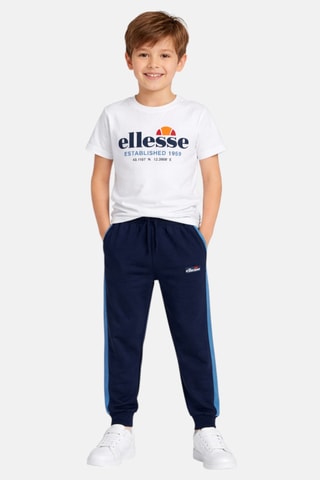 Camiseta y jogging Ellesse - Blanco y azul marino