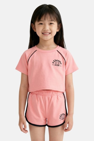 Camiseta y short - Rosa