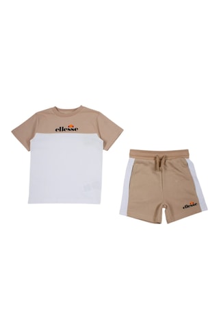 Camiseta y short - Beige