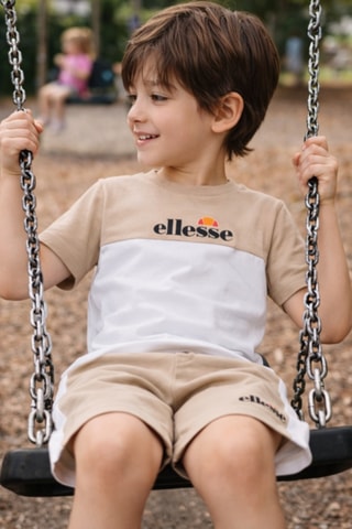 Camiseta y short - Beige