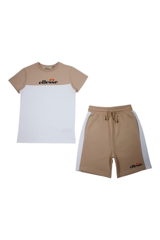 Camiseta y short - Beige