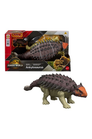 Figurine Ankylosaurus Rugissement Féroce Jurassic World - Dès 48 mois