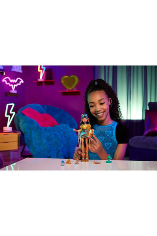 Poupée Momie Cleo de Nile et Son Animal de Compagnie Monster High - Dès 4 ans