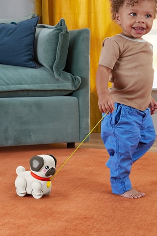 Jouet à tirer Mon carnin à promener Fisher-Price - Dès 12 mois - Modèle aléatoire