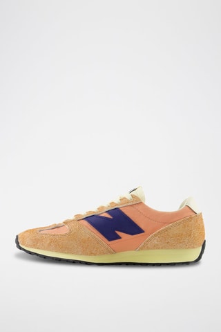 Baskets en nubuck 471 - Saumon