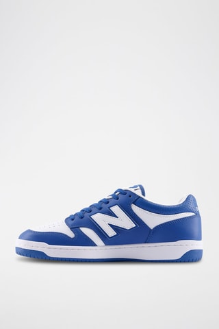 Baskets en cuir 480 - Bleu roi