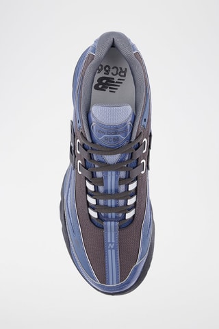 Sneakers en cuir RC56 - Bleu