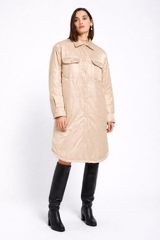 Veste longue - Écru