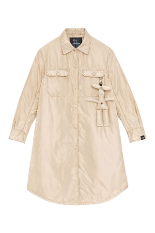 Veste longue - Écru
