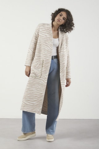 Gilet long - Beige