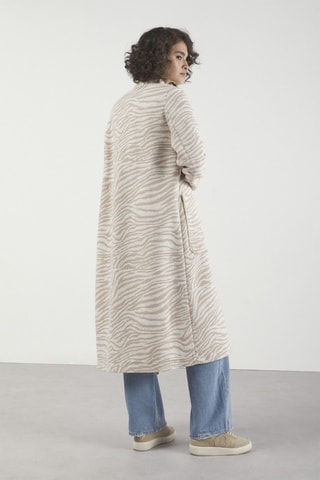 Gilet long - Beige