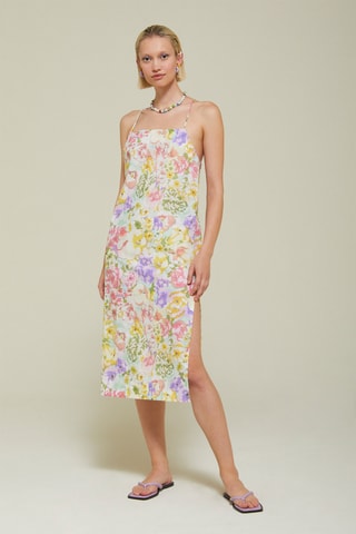 Robe droite - Orange