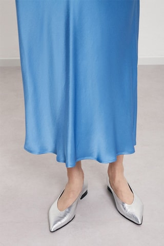 Jupe midi - Bleu clair
