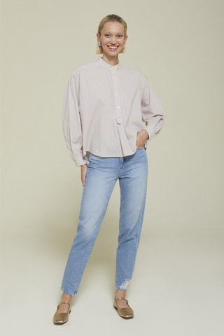 Jean taille haute - Multicolore