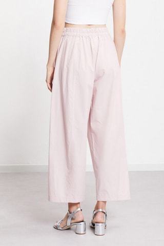 Pantalon 7/8 taille haute - Rose