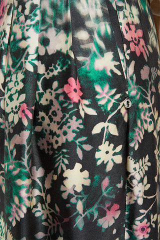 Pantalon taille haute - Multicolore