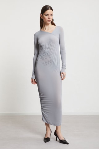 Robe longue - Gris