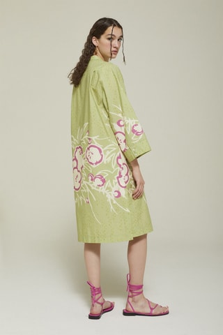 Robe chemise - Vert