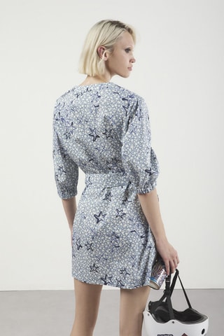 Robe patineuse - Bleu