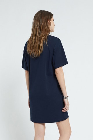 Robe t-shirt - Bleu foncé