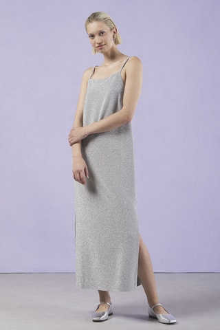 Robe longue - Argenté
