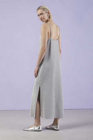 Robe longue - Argenté