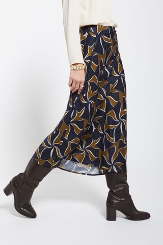 Jupe midi - Kaki