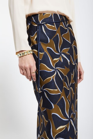 Jupe midi - Kaki