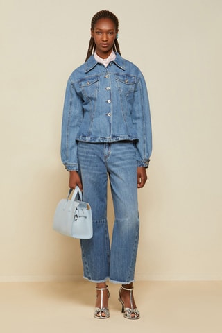 Veste en jean - Multicolore