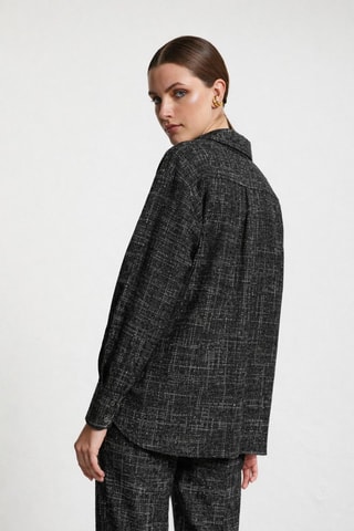 Chemisier en laine - Gris