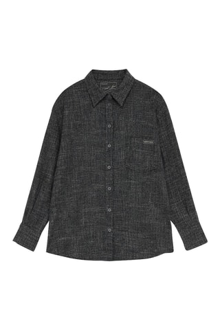 Chemisier en laine - Gris