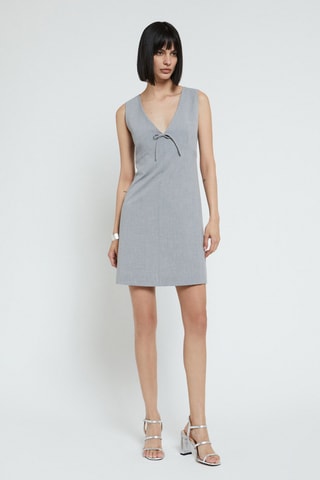 Robe droite - Gris