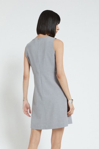 Robe droite - Gris