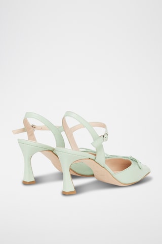 Escarpins en cuir - Vert clair