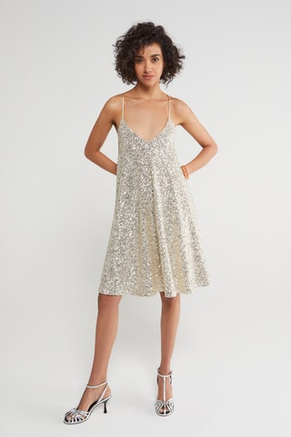 Robe patineuse - Beige