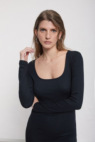 Robe droite - Noir