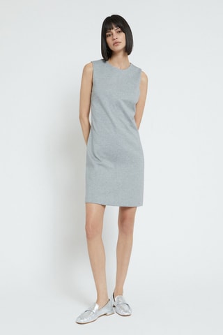 Robe droite - Gris