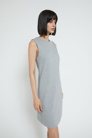Robe droite - Gris