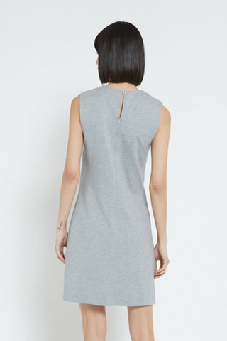Robe droite - Gris