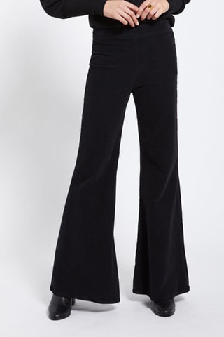 Pantalon en velours - Noir