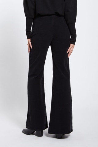 Pantalon en velours - Noir