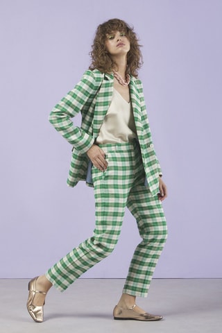 Veste en lin - Vert