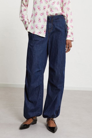 Jean taille haute - Multicolore
