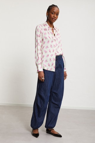 Jean taille haute - Multicolore